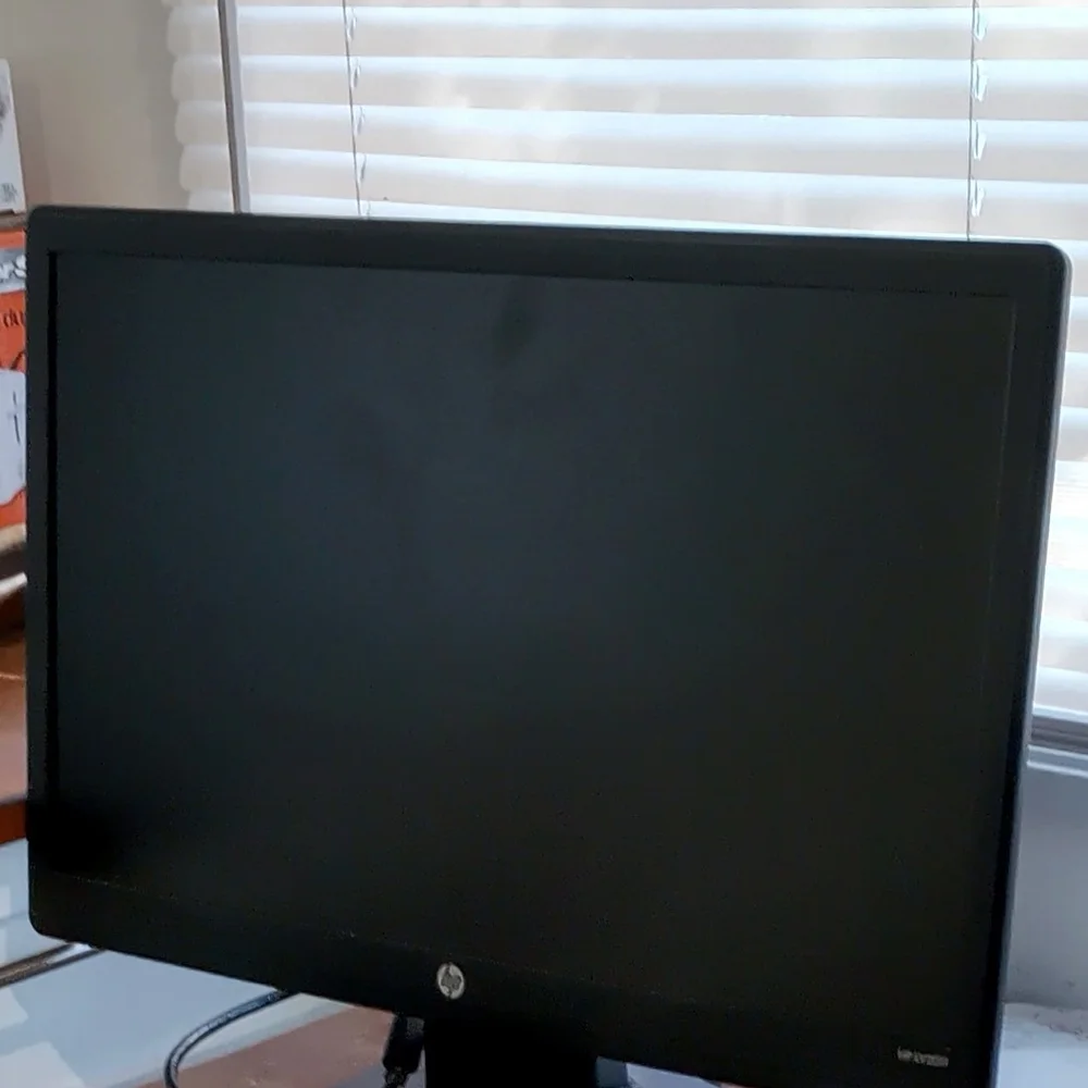 HP Black LED Monitor